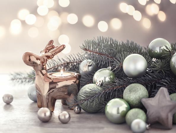 christmas-holiday-wall-with-candle-holder-christmas-tree-and-christmas-tree-toys